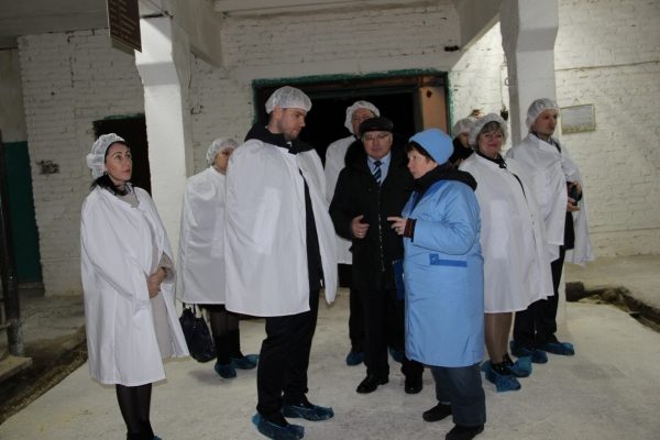 Андрей Разин посетил «Московское» по племенной работе
