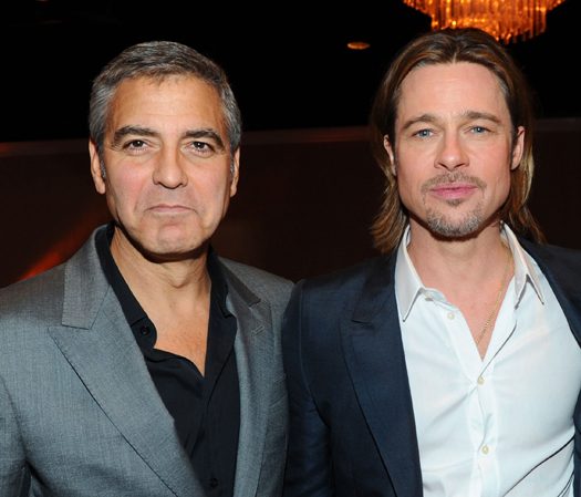Брэд Питт надеется восстановить дружеское общение с Джорджем Клуни