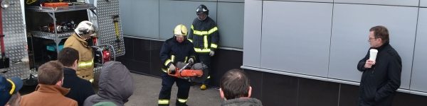 Спасатели Химок приняли участие в объектовой тренировке 
 