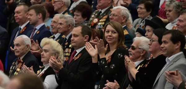 Депутаты Мособлдумы приняли участие в торжественном мероприятии, посвящённом  Дню Победы