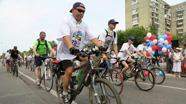 Свыше 250 человек участвовали в велопробеге «Мы помним» в Королеве