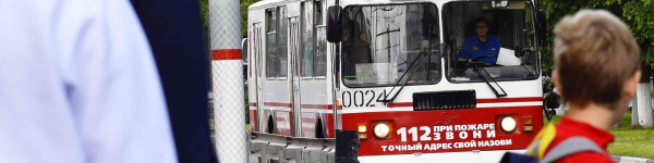 Пассажиры «пожарного» троллейбуса в Химках стали участниками акции 
 