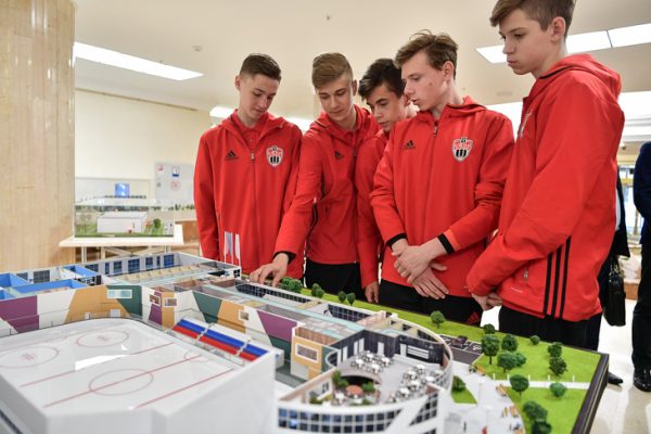 Футболисты химкинской школы олимпийского резерва посетили выставку «Спорт Подмосковья»