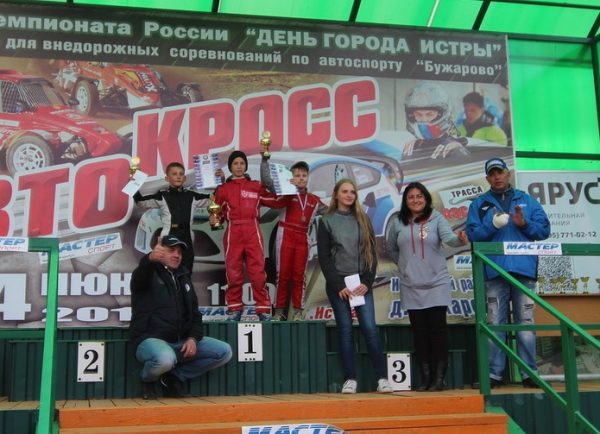 Химчане победили в общекомандном зачете III этапа Первенства России по автомобильному кроссу