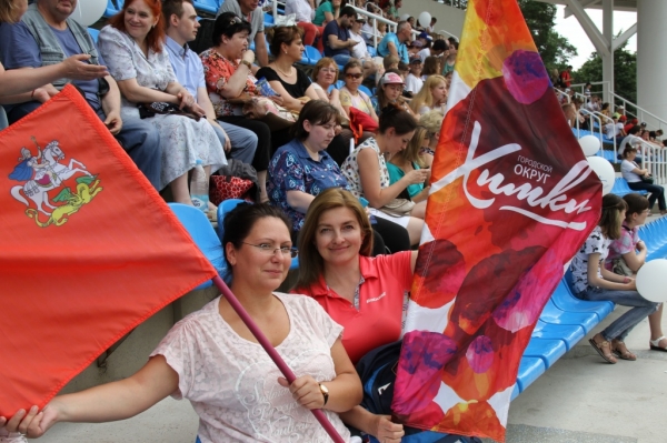 Химчане приняли участие в церемонии открытия чемпионата России по легкой атлетике
