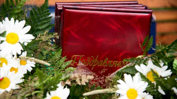 Пять пар молодеженов заключили брак в Химках в День семьи, любви и верности