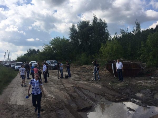 Активисты ОНФ провели рейд по свалкам совместно с представителями органов власти Подмосковья и Раменского района