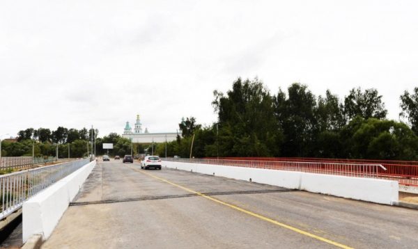 Движение по отремонтированному мосту открыли в Истре