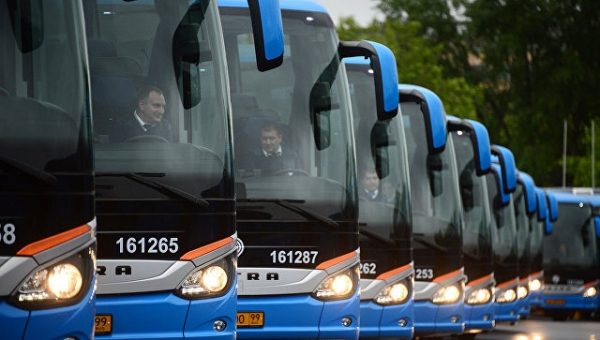 В Подмосковье поступят более 1,7 тыс новых автобусов до конца марта 2018 г