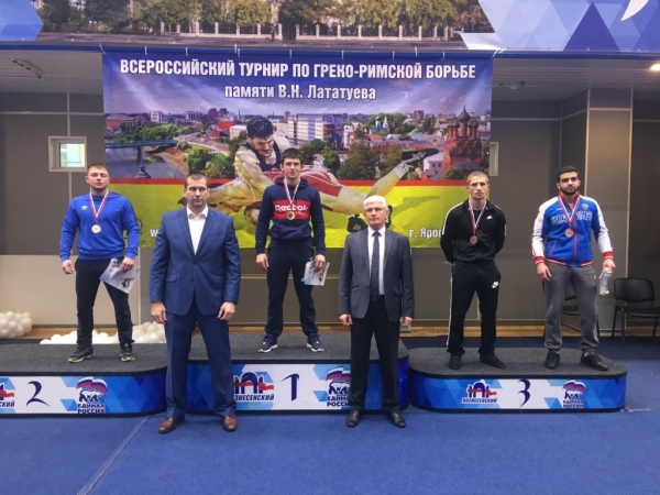 Химчанин завоевал бронзу Всероссийского турнира по греко-римской борьбе