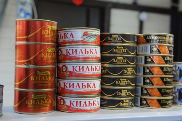 Самым популярным продуктом на «Ценопаде» в Серпухове стали рыбные консервы