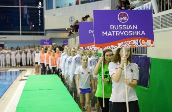 В Чехове открыли международный турнир по синхронному плаванию «Русская Матрешка»