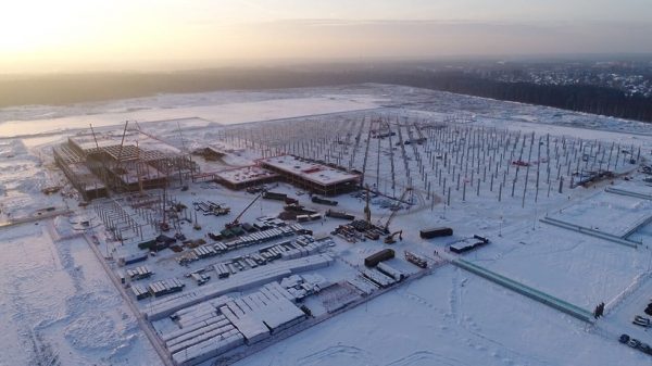 Губернатор показал будущий завод Mercedes в Подмосковье