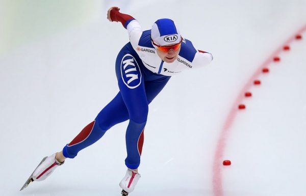 Золотая и серебряная медали на чемпионате России по конькобежному спорту