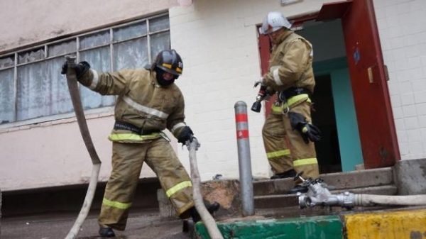 Возгорание обогревателя могло стать причиной пожара в санатории в Химках