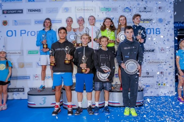 Международный турнир TЕ1 O1 Properties Christmas Cup U14 в Химках выиграли российские теннисисты 