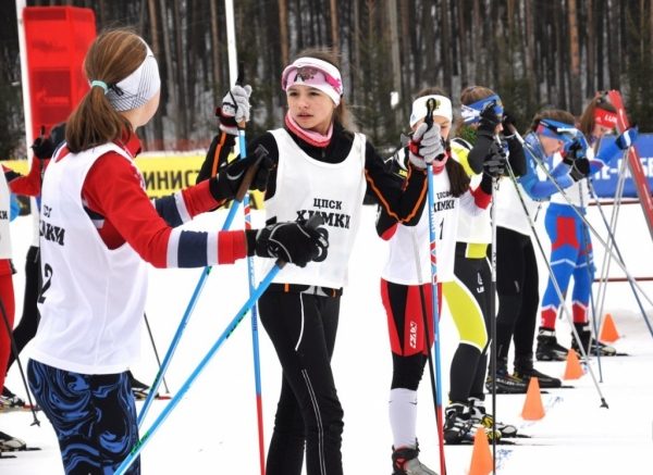 Серебро и бронзу завоевали химкинские лыжники на Кубке области