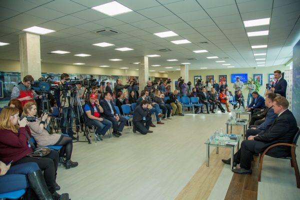 Спортивные журналисты Подмосковья обсудили готовность региона к FIFA 2018