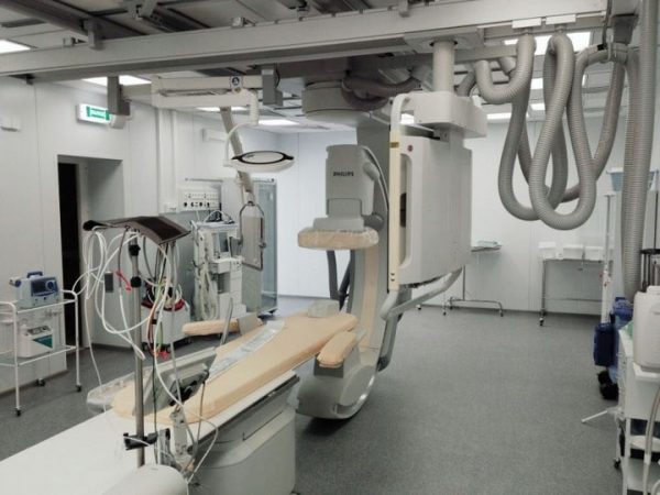 В Дмитровской больнице оборудована новая рентгенхирургическая операционная