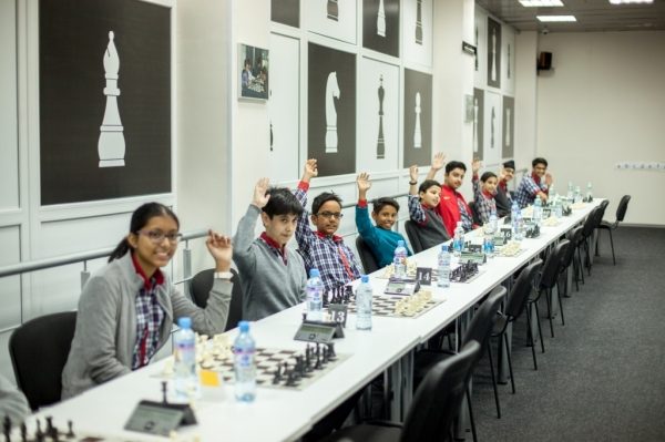 Химкинские шахматисты сыграли с соперниками из Индии