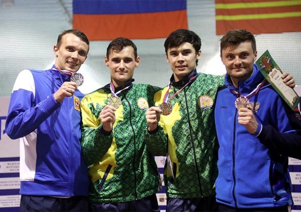 Три серебра и бронза чемпионата России в активе химкинских фехтовальщиков