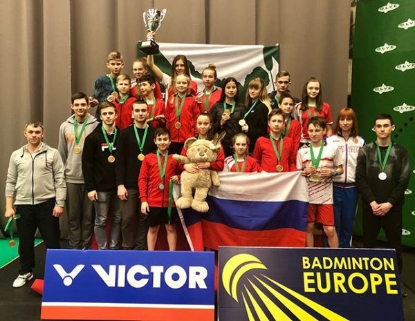 Воспитанники бадминтонного клуба «Химки» завоевали медали международных турниров в Бельгии