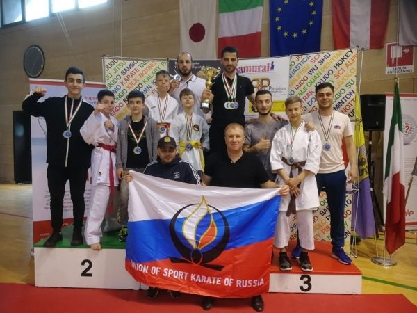 Химчане завоевали 12 медалей Чемпионата мира по каратэ в Италии