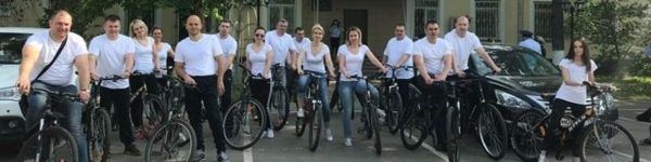 Полицейские Химок присоединились к акции «На работу – на велосипеде»
 