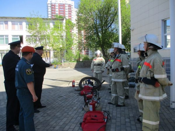 Противопожарный смотр провели в Химках