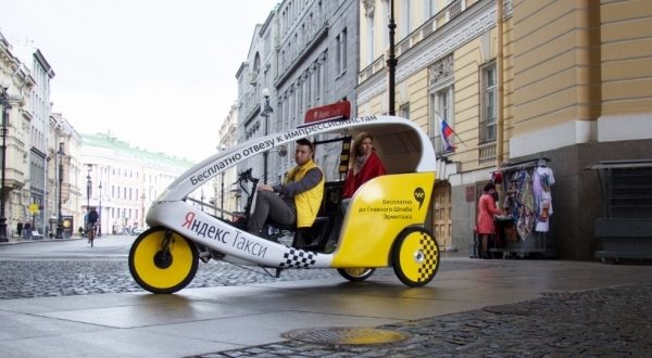 Сервис Яндекс.Такси запустил бесплатные велокэбы в Санкт-Петербурге