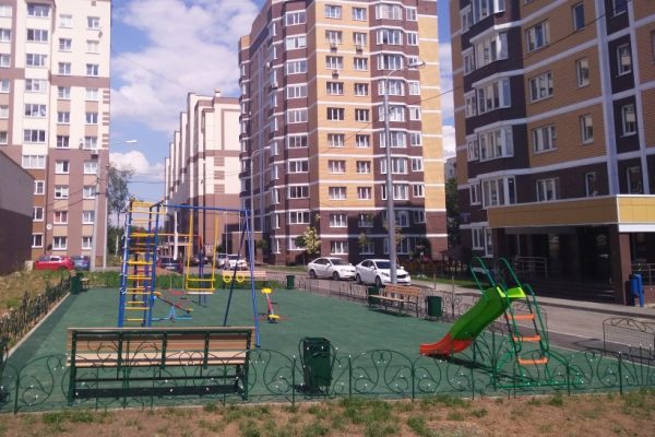 Новый жилой дом в поселке Володарского Ленинского района почти готов к вводу в эксплуатацию
