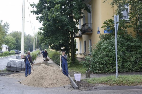 Тротуар могут отремонтировать в поселке Подольска в 2019 году
