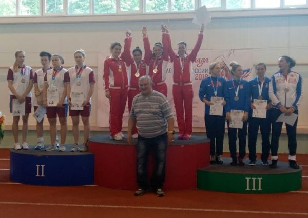 Сборная Московской области завоевала четыре медали на Спартакиаде молодежи по фехтованию