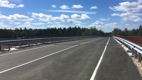 В Ступине отремонтировали участок региональной дороги