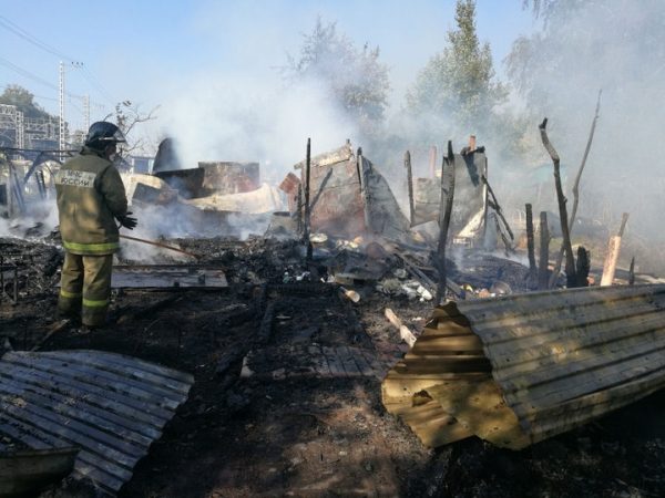 Празднование пятницы для жителей Подрезкова завершилось пожаром 