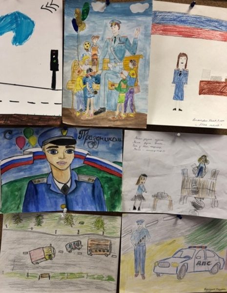 Полицейские УМВД России по г.о. Химки и общественники подвели итоги конкурса рисунков «Мои родители работают в полиции»