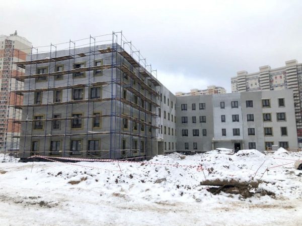 Главгосстройнадзор проверил ход строительства поликлиники в Красногорске