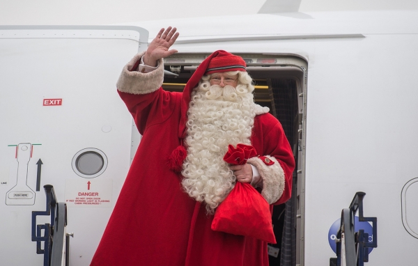 Финский Санта-Клаус отправляется в традиционное рождественское путешествие  