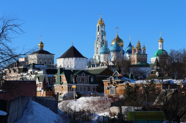 Троице-Сергиева лавра вошла в пятерку популярных достопримечательностей России в 2018 году