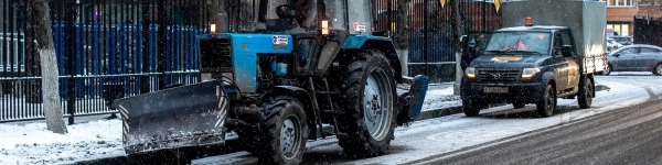 Более 160 единиц техники в Химках вышли на уборку улиц и дорог
 
