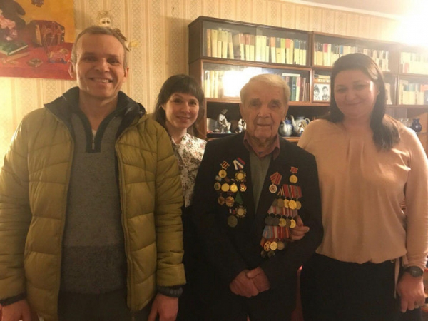 Григорий Титов, проработавший в Мострансавто около 30 лет, в январе 2019 года отметил вековой юбилей.