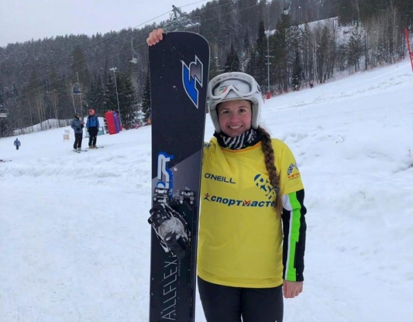 Виктория Пухова стала серебряным призером Кубка России по сноуборду