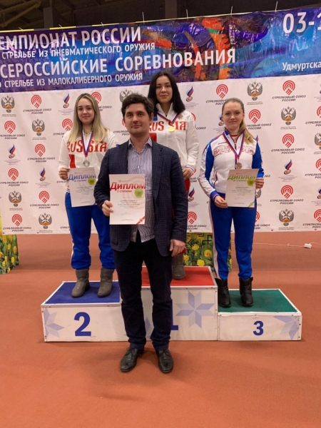 Подмосковные спортсмены завоевали четыре золотых медали на чемпионате России по пулевой стрельбе