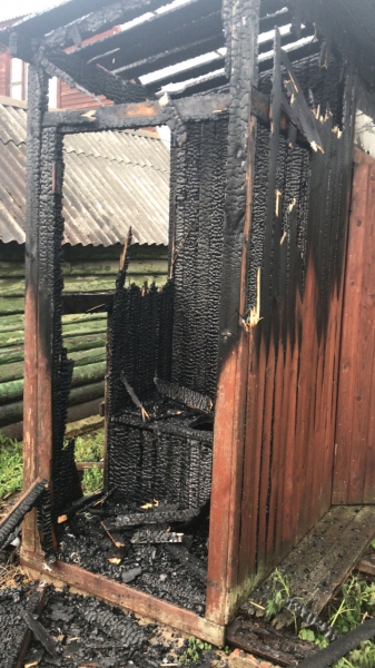 Пожарный в прошлом защитил жительницу Клязьмы от огня  