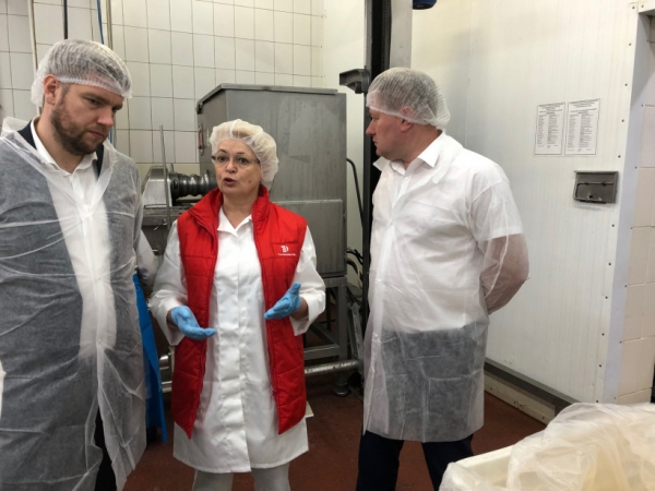 Новую линию по производству мясных деликатесов запустил Егорьевский мясокомбинат