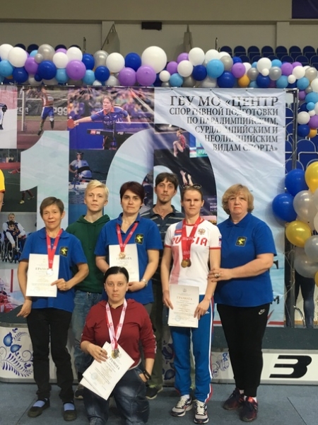 Химкинские спортсмены завоевали 13 медалей на ежегодной спартакиаде Московской области среди инвалидов???