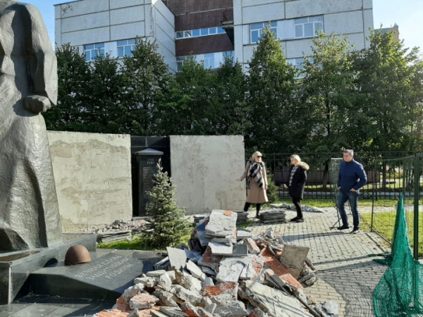 Мемориал воинской славы на Левом берегу отремонтируют до конца сентября