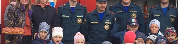 В химкинском детском саду прошли пожарные учения
 
