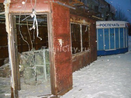 Нелегальные торговые павильоны демонтированы на Вагонке