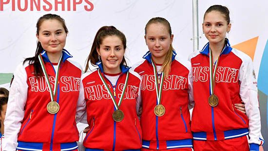 Российские рапиристки завоевали «бронзу» Первенства Европы- 2017 среди кадетов